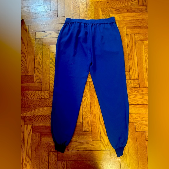 Joie Royal Blue High Waisted Pants - Picture 2 of 4
